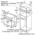 فر و مایکروویو توکار HMG636BS1 - تصویر 2