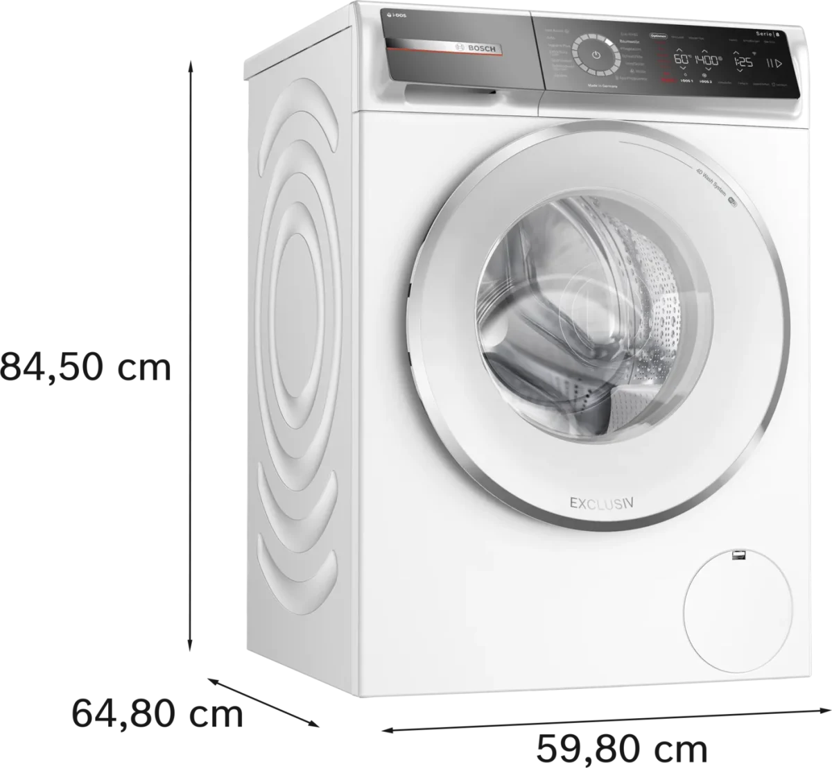 ماشین لباسشویی بوش مدل BOSCH WGB244AO - تصویر 4