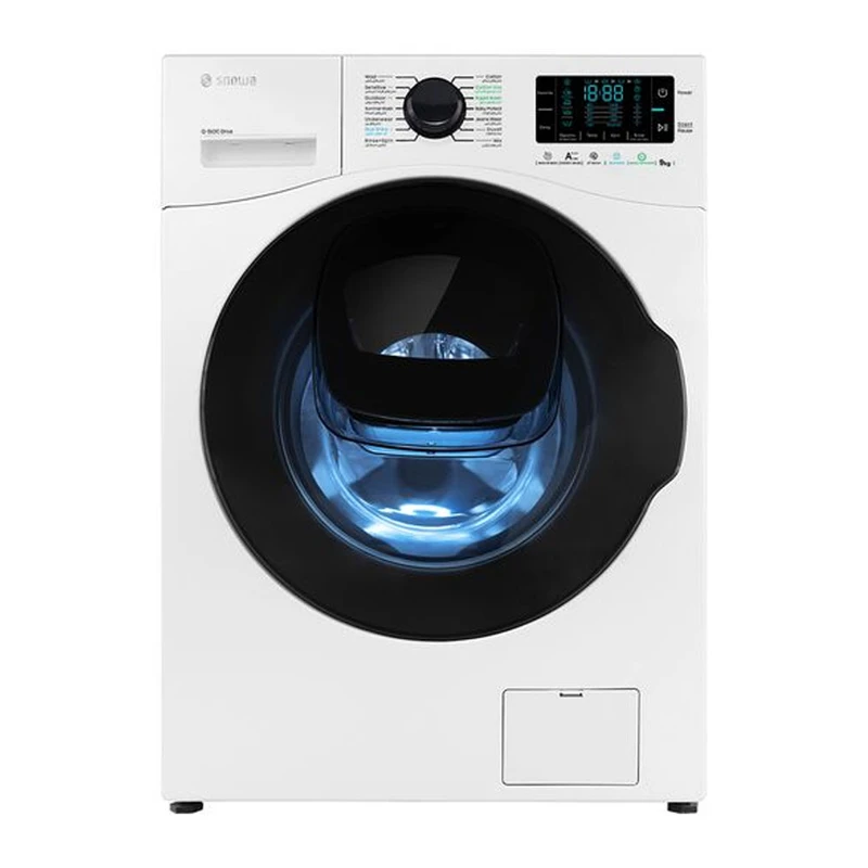 4 ماشین لباسشویی اسنوا مدل SWM-F92W ظرفیت 9 کیلوگرم - تصویر 1