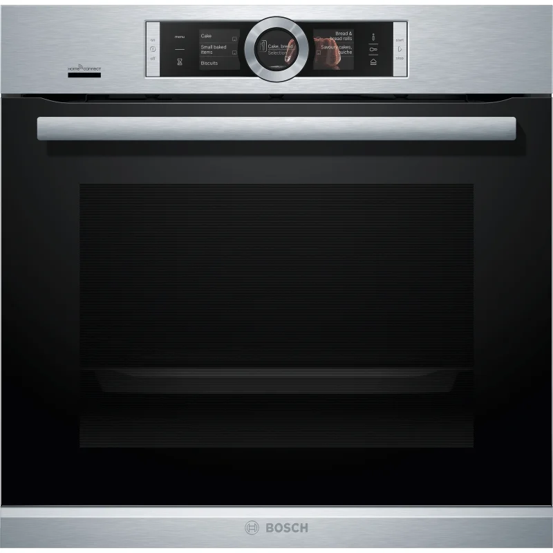 bosch-hsg636xs6-serie-8-einbau-dampfbackofen-60-x-60-cm-edelstahl فر توکار بخارپز بوش مدل HSG636XS6